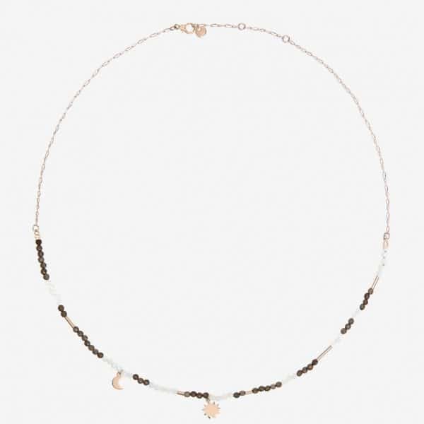 Collier Dodo Moon & Sun